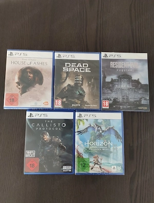 Ps-5 Playstation 5 Spiel Spiele Set Paket Sammlung Konvolut