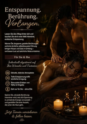 Sinnliche Auszeit   Erotische Massage für Sie und Ihn