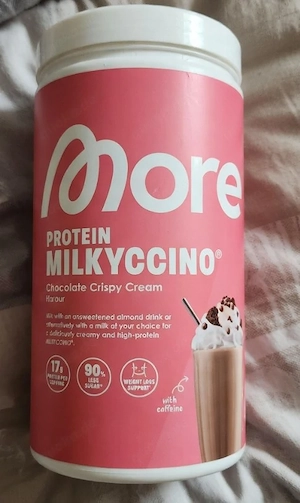 More Protein Milkyccino Chocolate Crispy Cream