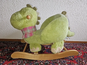 Hochwertiger Schaukel Dino Schaukelpferd Dinosaurier Heunec TOP Zustand!