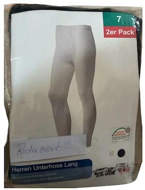 Herren Unterhose Lang 2er Pack