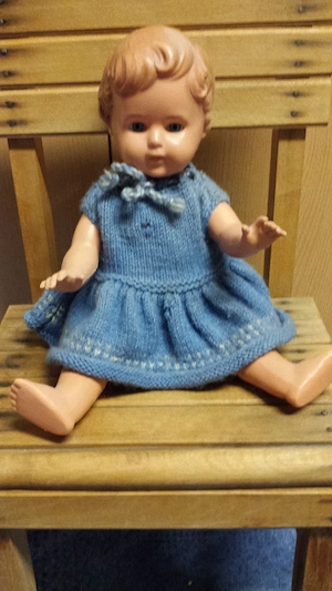 Puppe "Schildkröte" - ca. 60 J. alt 