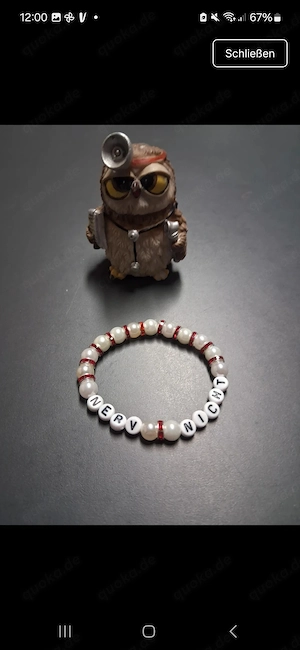 8 Perlen  Armbänder ( Handmade)