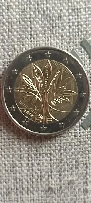 2 euro 2023 fr  frankreich 