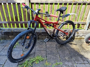 KTM Fully Mountainbike rot Größe L