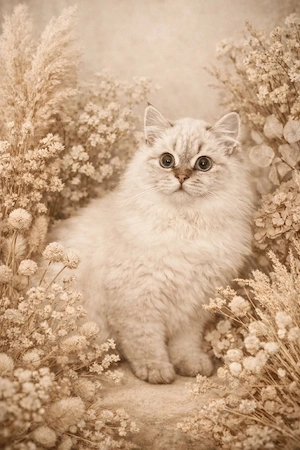 Britisch Langhaar Seal Point KASTRIERT