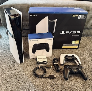 sony Playstation 5 Pro Digital edition mit verpakung + 2 controller und Originalverpackung 