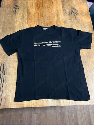 Dieter Nuhr Shirt Schwarz XL