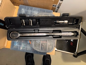 Drehmoment schlüssel mit koffer