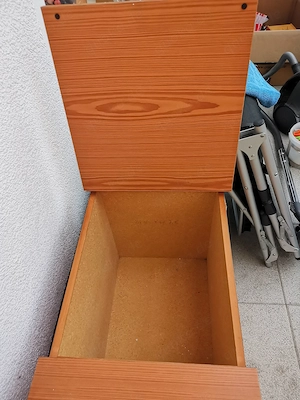 Holz Truhe  Bild 2