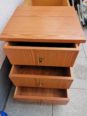 Holz Truhe  Bild 3