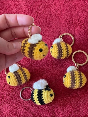 Schlüsselanhänger Mini Biene