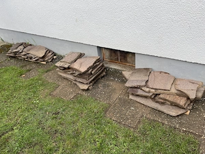 Natursteinplatten Porpohyr rot