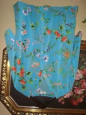 Bluse Blütenprint Gr.46