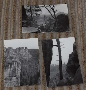 15 Fotos Bastei - ca. 1960