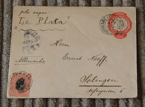 'Brief aus Correio nach Solingen um 1900