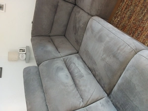 Wohnlandschaft und Hocker mit Bettkasten  Bild 5