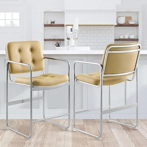 Polster Barhocker Barstühle PU-Leder Tresen Theke  Bild 7