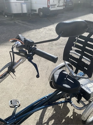 komfortables Elektro Dreirad mit tiefem Einstieg