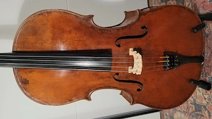 Violoncello deutsche Arbeit Ende 19. Jahrhundert
