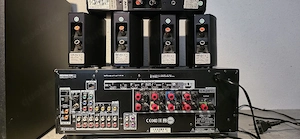 Onkyo HT-R 660 HDMI 7.2 4K AV Receiver  ( = TX-NR636 ) mit Dolby Atmos 5.1.2 und 7 Lautsprechern. 