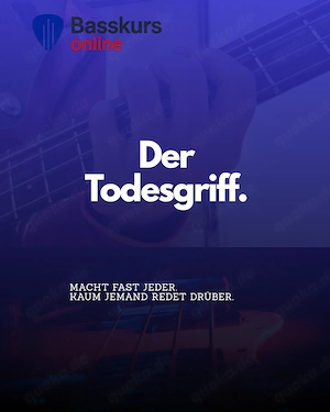 Lust auf Bass? Starte jetzt mit deinem E-Bassunterricht online! Bild 4