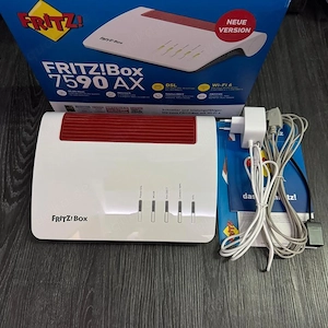 Avm Fritz!Box 7590 Ax V2 Dsl Router Wlan Wi-Fi Bild 2