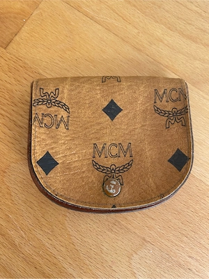 MCM Geldbörse Portemonnaie Geldbeutel Vintage cognac