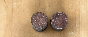 19 x 1 Pfennig, 1949 Münzen Kursmünzen Bank Deutscher Länder