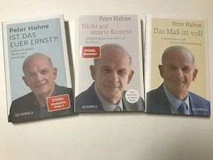 3 Stück Peter Hahne Bestseller Bücher