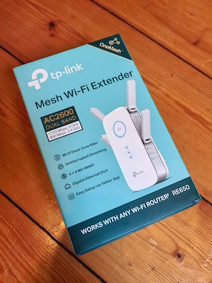 TP-Link RE650 AC2600 DUAL Band Mesh Wi-Fi Repeater