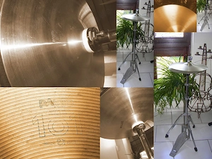 Verkaufe TAMA HiHat Ständer + 14" Paiste 101 Brass   HiHat - Becken