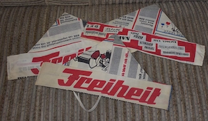 3 Hüte - Freiheit - DDR