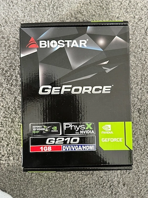 Grafikkarte Biostar GeForce 210, 1GB DDR3, VGA, DVI, HDMI