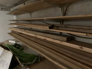 Auflösung Schreinerwerkstatt, Furnier, Hobel, Bandsäge u. v. m.