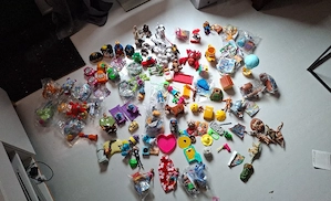 Mc Donalds Figuren Disney Stitch digimon Dalmatiner hercules Schlümpfe 