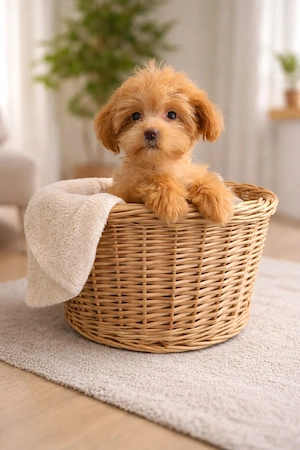 Maltipoo bildhübsch  nur noch ein mädchen