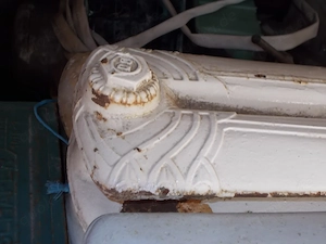 Alte Historische Gussheizkörper