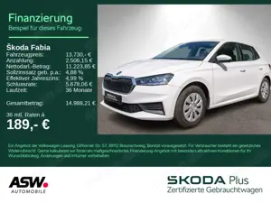 Skoda Fabia Active 1.0MPI 5-Gang LED Klima SHZ PDC BT