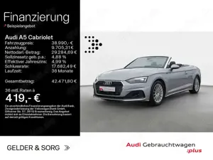 Audi A5 A5 Cabrio 40 TFSI S line LED*Einparkhilfe*Navi*