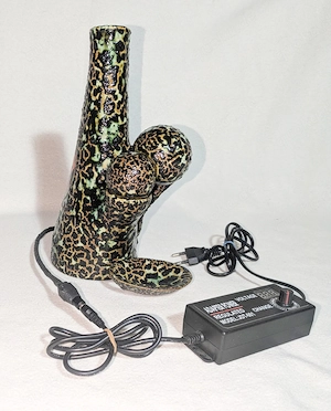 Jaxels Art Vaporizer Keramik Unikat   signiert 2023 inkl. Netzteil