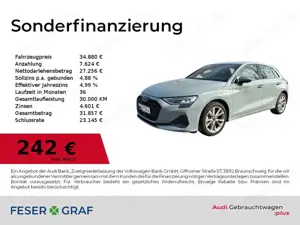 Audi A3 40 TFSI e LED/SHZ/Navi+/Kamera/ACC