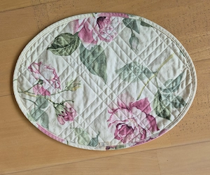 6 Platzdeckchen  Rosen 