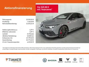 Volkswagen Golf VIII 2.0 TSI DSG GTI CLUBSPORT BLACK +HK +19" +I