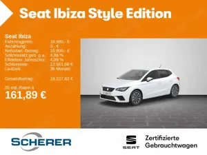 SEAT Ibiza Style 1.0 TSI CarPlay Sitzheizung