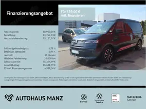 Volkswagen T7 California 2.0 TDI DSG Coast DSG Sport Edition AHK