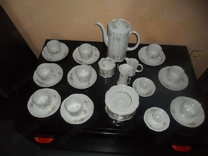 Rosenthal Porzellan Kaffeeservice "Grüne Ranke"