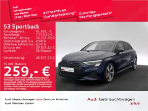 Audi S3 TFSI S tronic BO/Navi+/HuD/Matrix