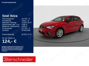 SEAT Ibiza 1.0 TSI FR 17 LED ACC NAVI CAM SHZ