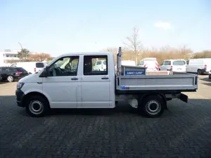Volkswagen T6 Transporter Pritsche DoKa lang 4x4+5-Sitzer+Klima+Standheizung Bild 4